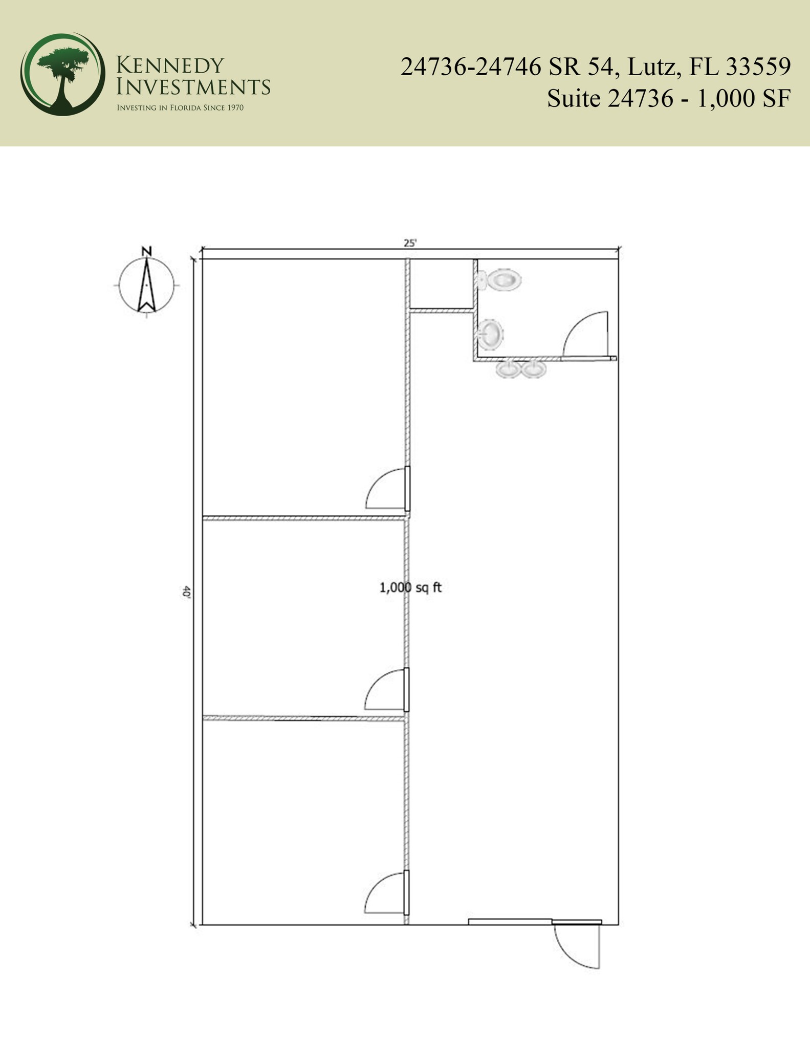 24736-24746 State Road 54, Lutz, FL for lease Site Plan- Image 1 of 1