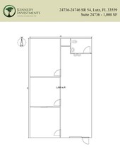 24736-24746 State Road 54, Lutz, FL for lease Site Plan- Image 1 of 1