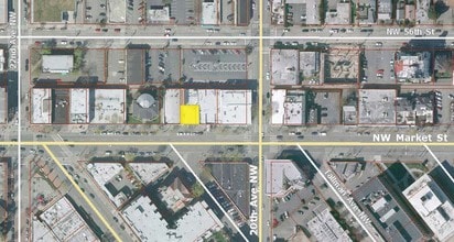 2012 NW Market St, Seattle, WA - AÉRIEN Vue de la carte - Image1