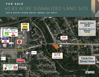 Plus de détails pour 231-249 N Rocky River Dr, Berea, OH - Terrain à vendre