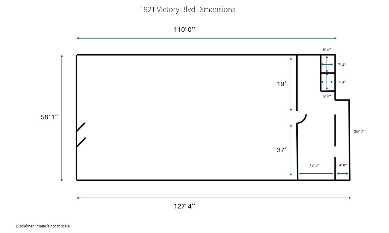 1921 Victory Blvd, Portsmouth, VA for lease Floor Plan- Image 1 of 1