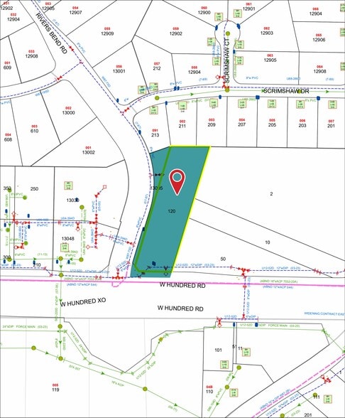 120 W Hundred Rd, Chester, VA à vendre - Plan cadastral - Image 3 de 4