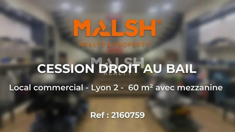 Commerce de détail dans Lyon à louer Photo du bâtiment- Image 1 de 10