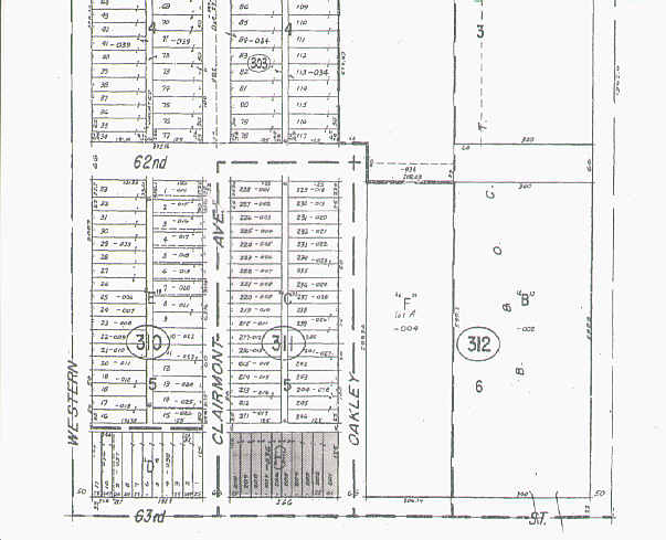 2300 W 63rd St, Chicago, IL à louer - Plan cadastral - Image 2 de 14