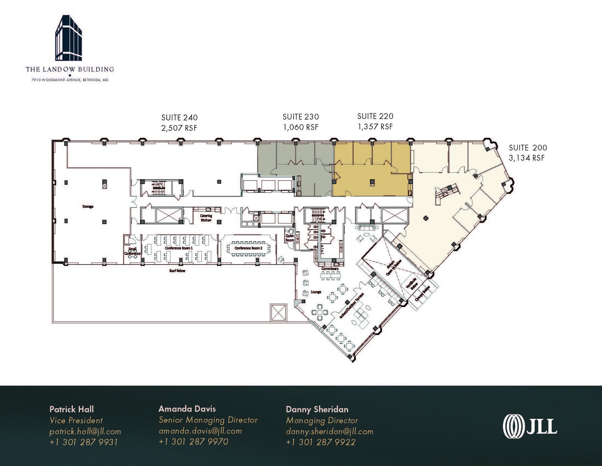 7910 Woodmont Ave, Bethesda, MD for lease Floor Plan- Image 1 of 1