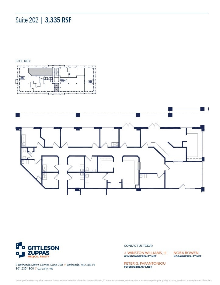 12070 Old Line Ctr, Waldorf, MD à louer Plan d’étage- Image 1 de 1
