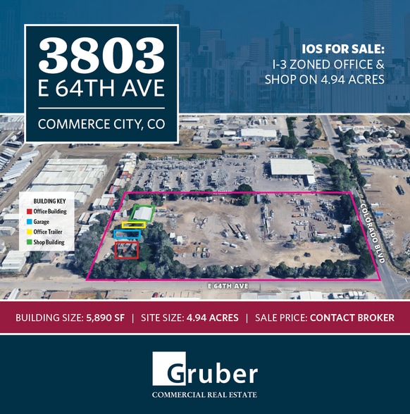 3803 E 64th Ave, Commerce City, CO for sale - Building Photo - Image 1 of 14