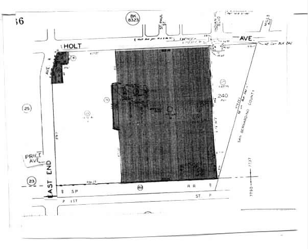 1444-1460 E Holt Ave, Pomona, CA à louer - Plan cadastral - Image 2 de 3