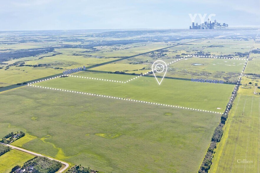 0 HWY 8, Rocky View No 44, AB à vendre - Photo principale - Image 1 de 2