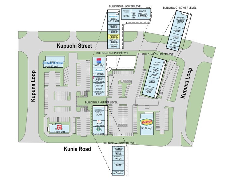 94-673 Kupuohi St, Waipahu, HI for lease - Site Plan - Image 3 of 3