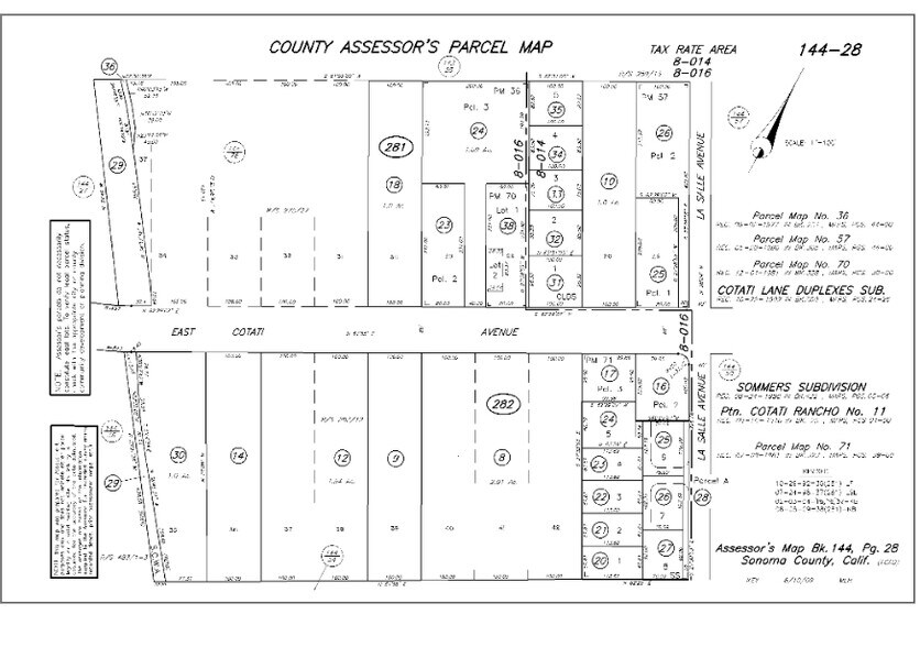 315 E Cotati Ave, Cotati, CA à louer - Plan cadastral - Image 3 de 3