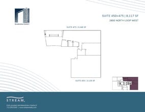 2800 N Loop Fwy W, Houston, TX à louer Plan d’étage- Image 1 de 2