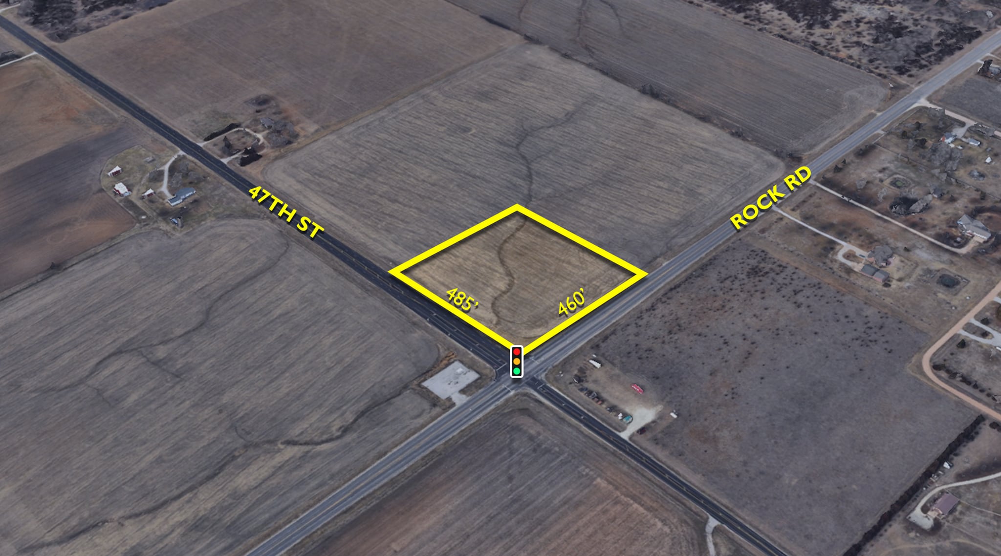 NWC of 47th & Rock rd, Derby, KS for sale Primary Photo- Image 1 of 5