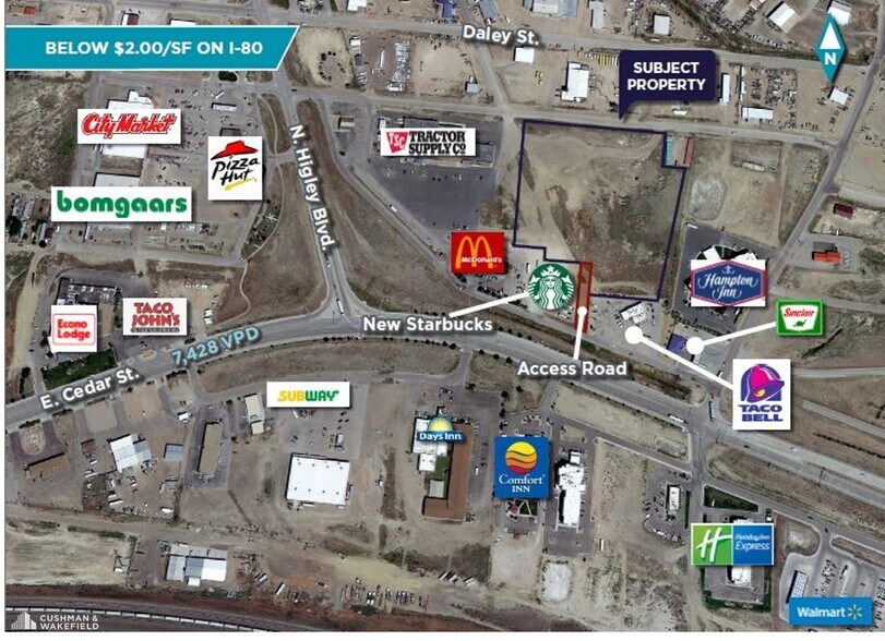 Rawlins Land, Rawlins, WY à vendre - Aérien - Image 1 de 1