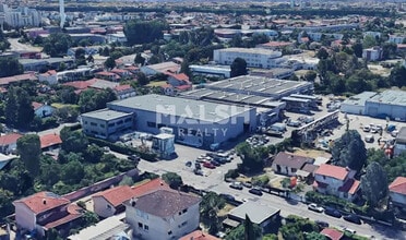 Villeurbanne, RHO - Aerial map view