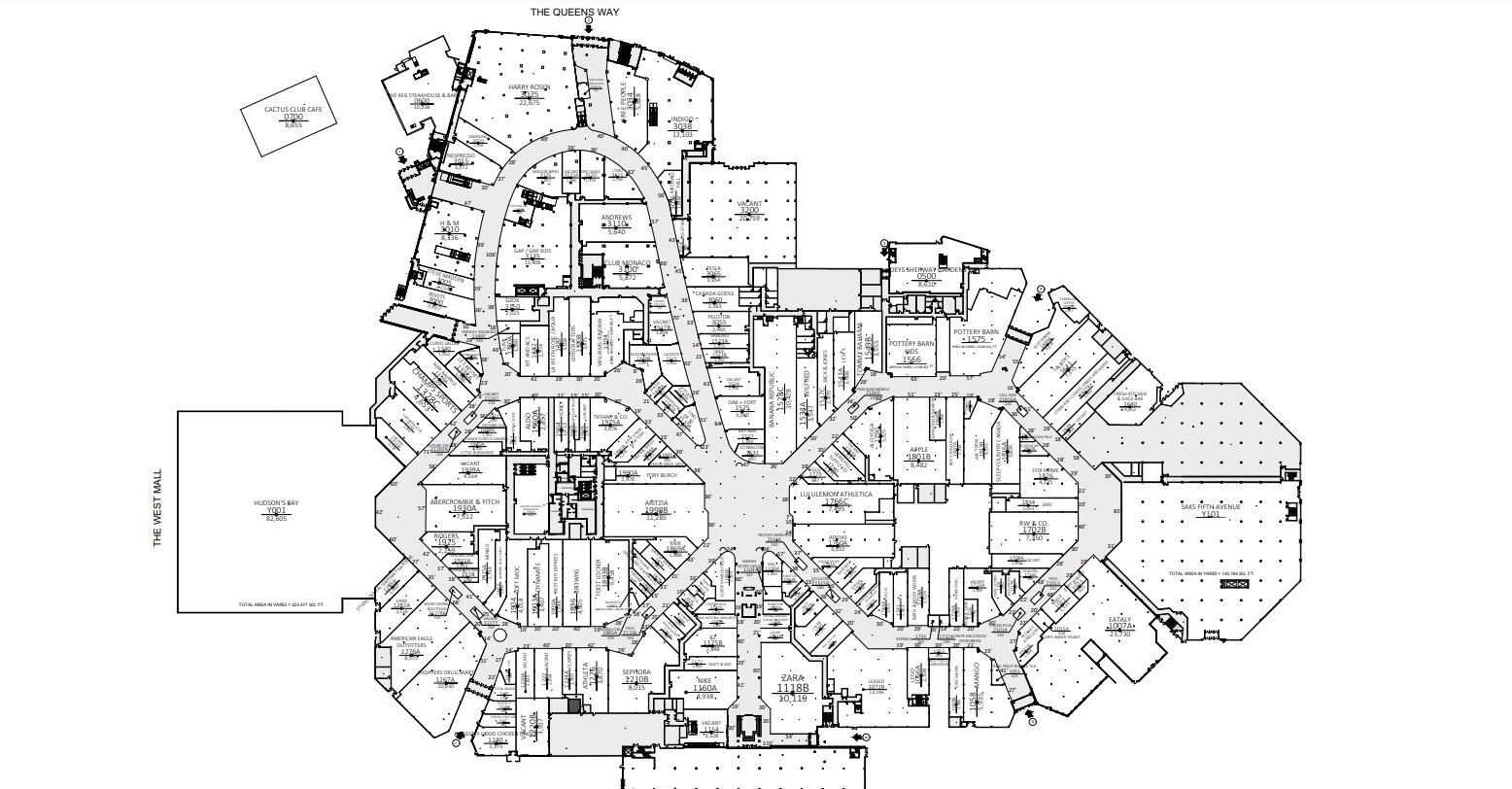 25 The West Mall, Toronto, ON for lease Floor Plan- Image 1 of 1