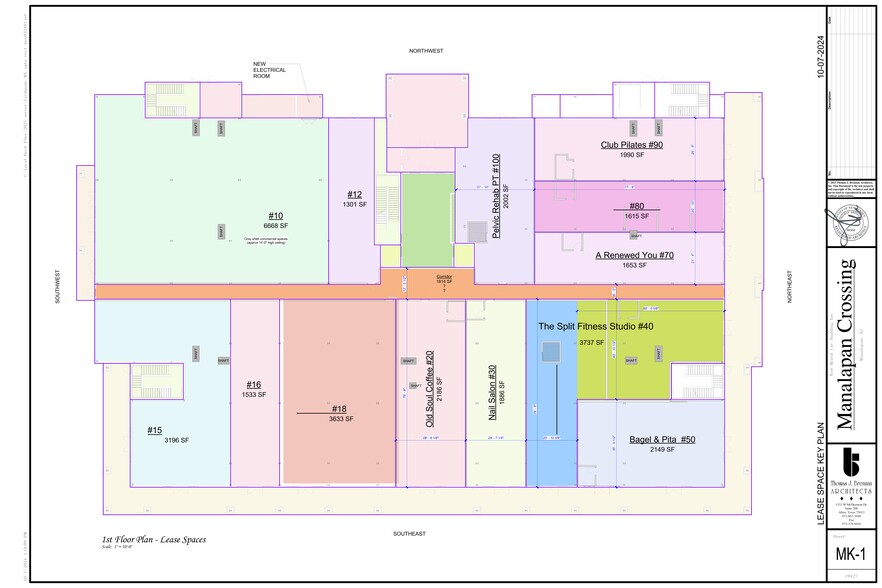 Route 33 & Millhurst Rd, Manalapan Township, NJ for lease - Site Plan - Image 1 of 6