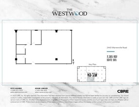 2443 Warrenville Rd, Lisle, IL à louer Plan d’étage- Image 1 de 1