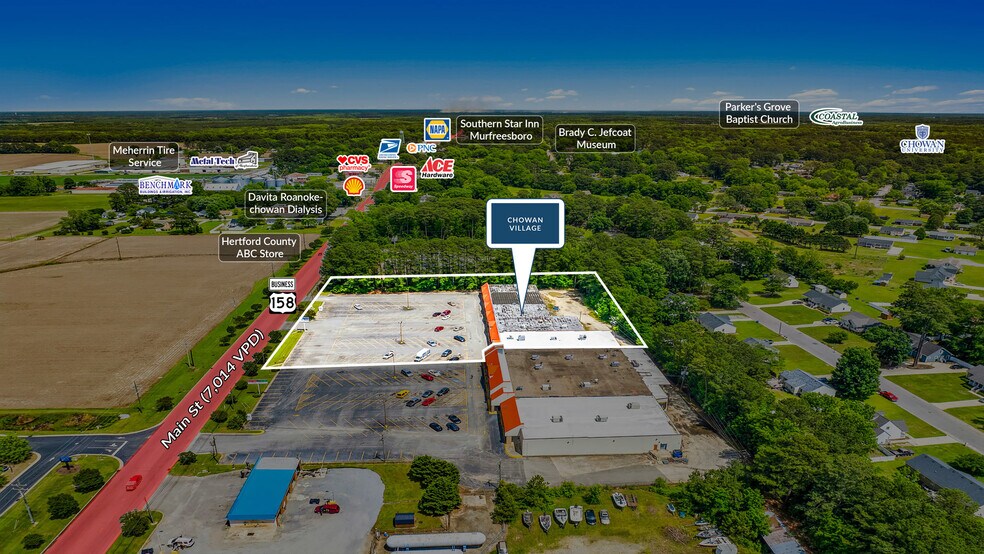 831-841 W Main St, Murfreesboro, NC à vendre - Photo du bâtiment - Image 3 de 5