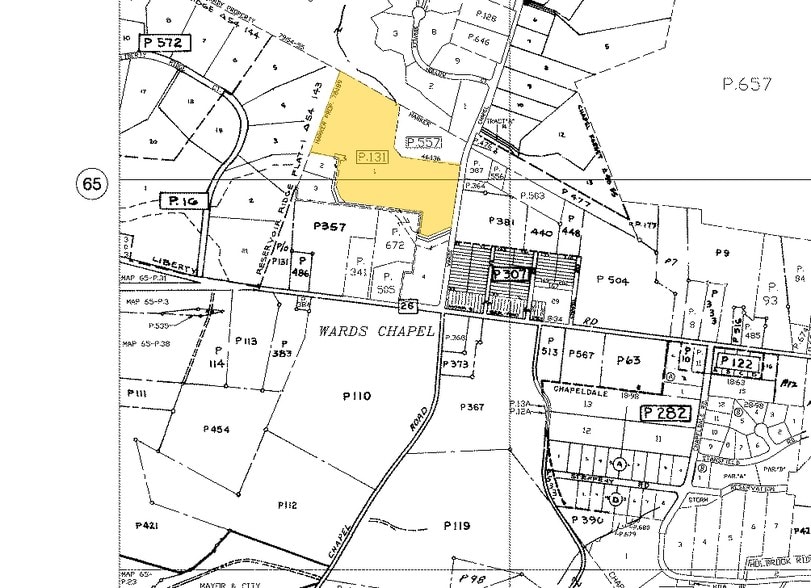 11110 Liberty Rd, Randallstown, MD for lease - Plat Map - Image 2 of 4