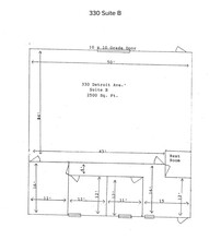 300-330 Detroit Ave, Monroe, MI for lease Floor Plan- Image 1 of 1