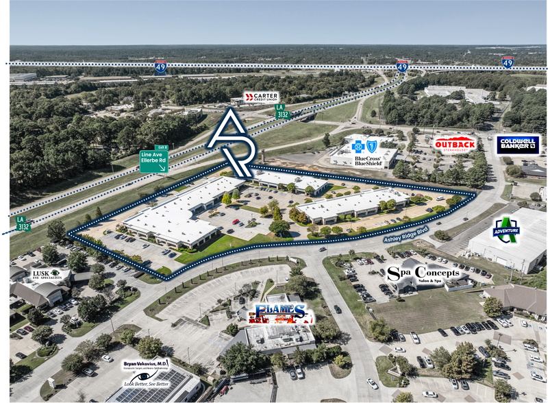 425 Ashley Ridge Blvd, Shreveport, LA à louer - Photo du bâtiment - Image 3 de 19