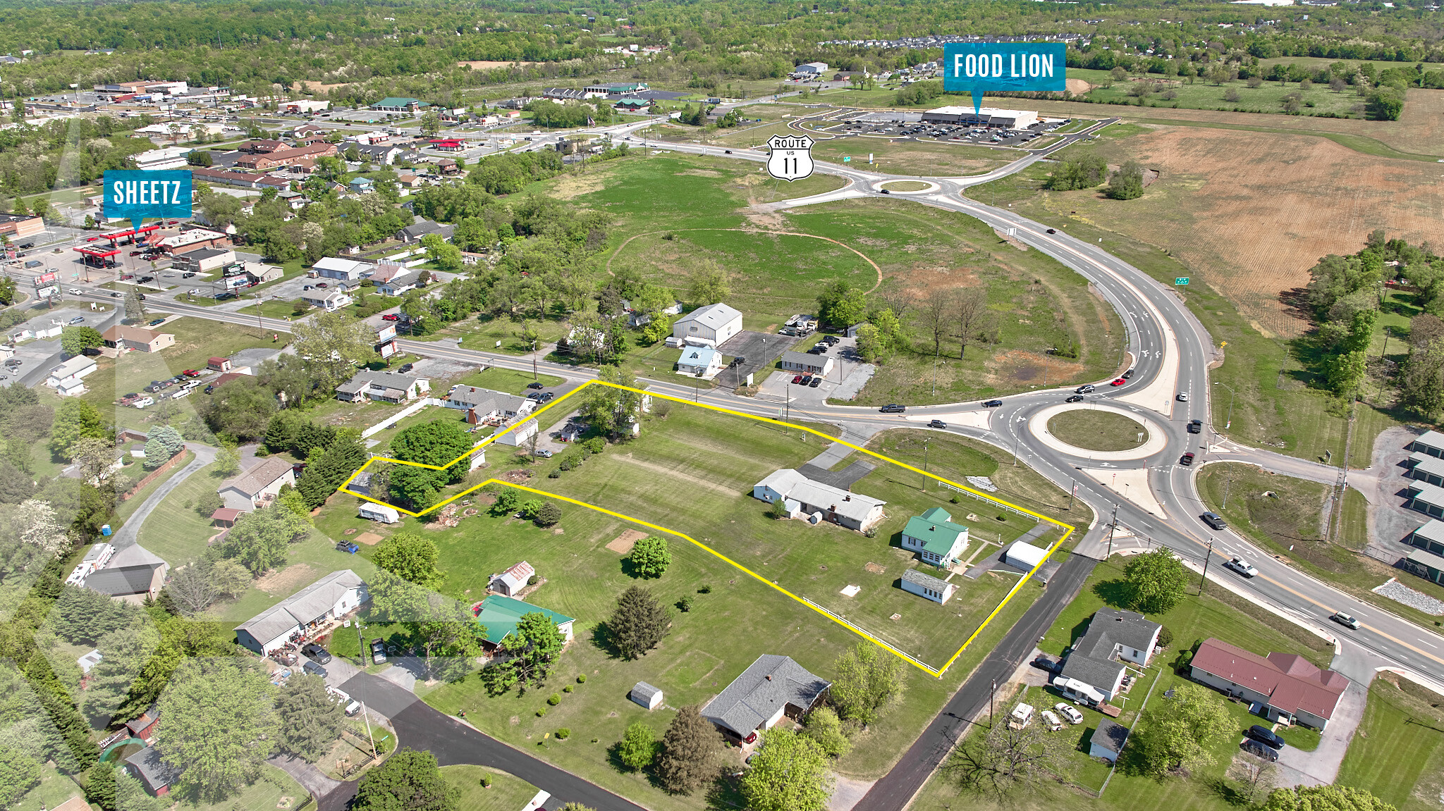 210-268 Middleway, Inwood, WV for lease Aerial- Image 1 of 5