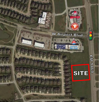 Plus de détails pour SWC FM 1464 And W Airport Blvd, Richmond, TX - Terrain à vendre