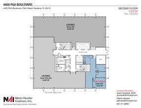 4400 Pga Blvd, Palm Beach Gardens, FL for lease Floor Plan- Image 1 of 4