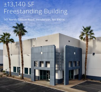 Plus de détails pour 141 N Gibson Rd, Henderson, NV - Industriel à vendre