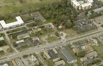308 Adeline St, Daytona Beach, FL - Aérien Vue de la carte