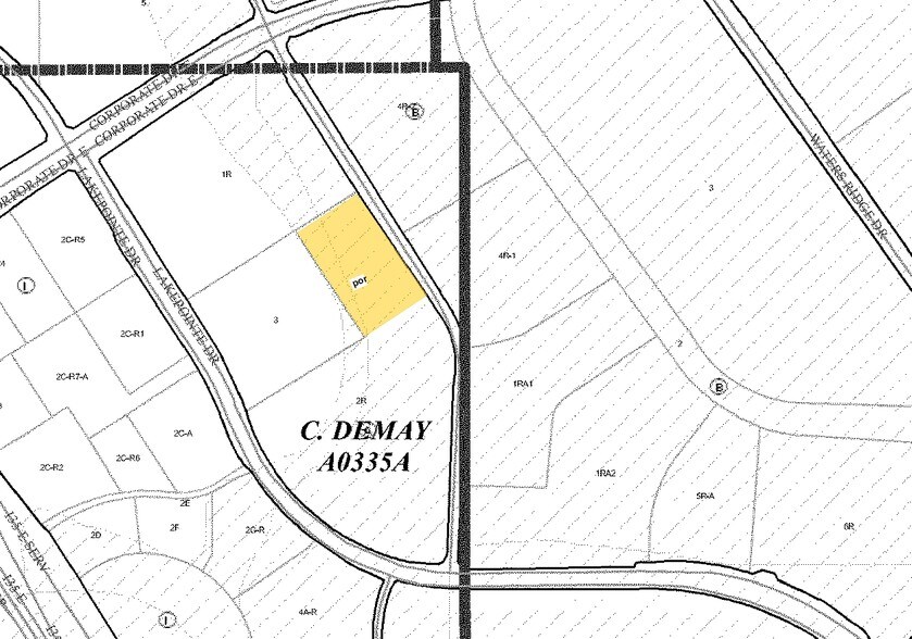 1826 Lakeway Dr, Lewisville, TX à vendre - Plan cadastral - Image 2 de 16