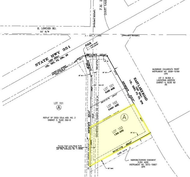 2634 E Lake Rd, Abilene, TX à vendre - Aérien - Image 3 de 3