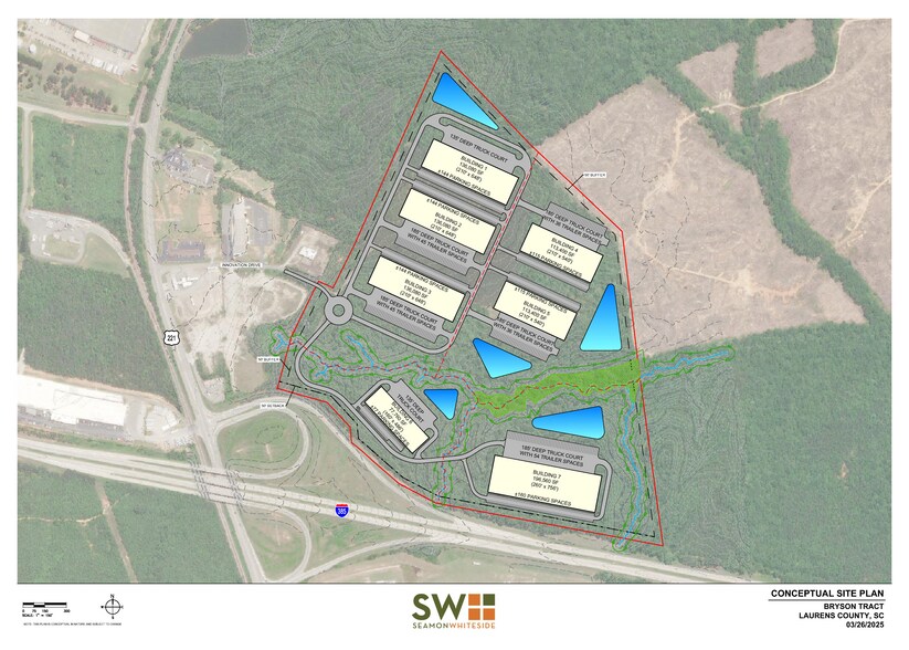 Innovation Drive, Laurens, SC for sale - Building Photo - Image 2 of 4