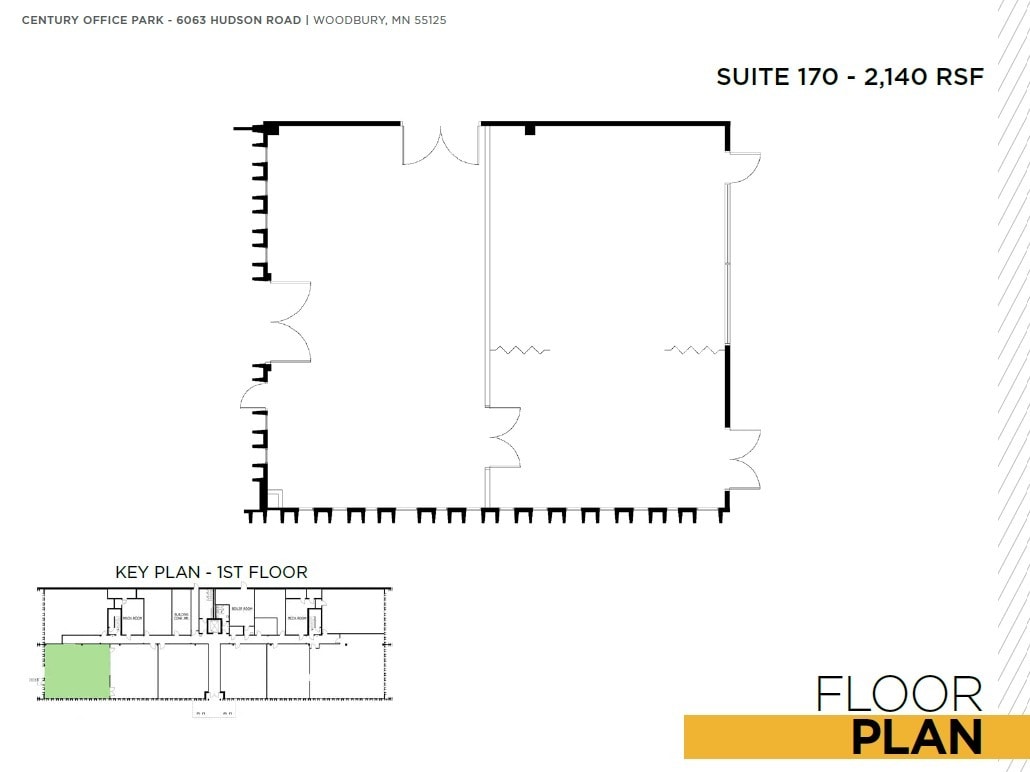 6063 Hudson Rd, Woodbury, MN for lease Floor Plan- Image 1 of 1