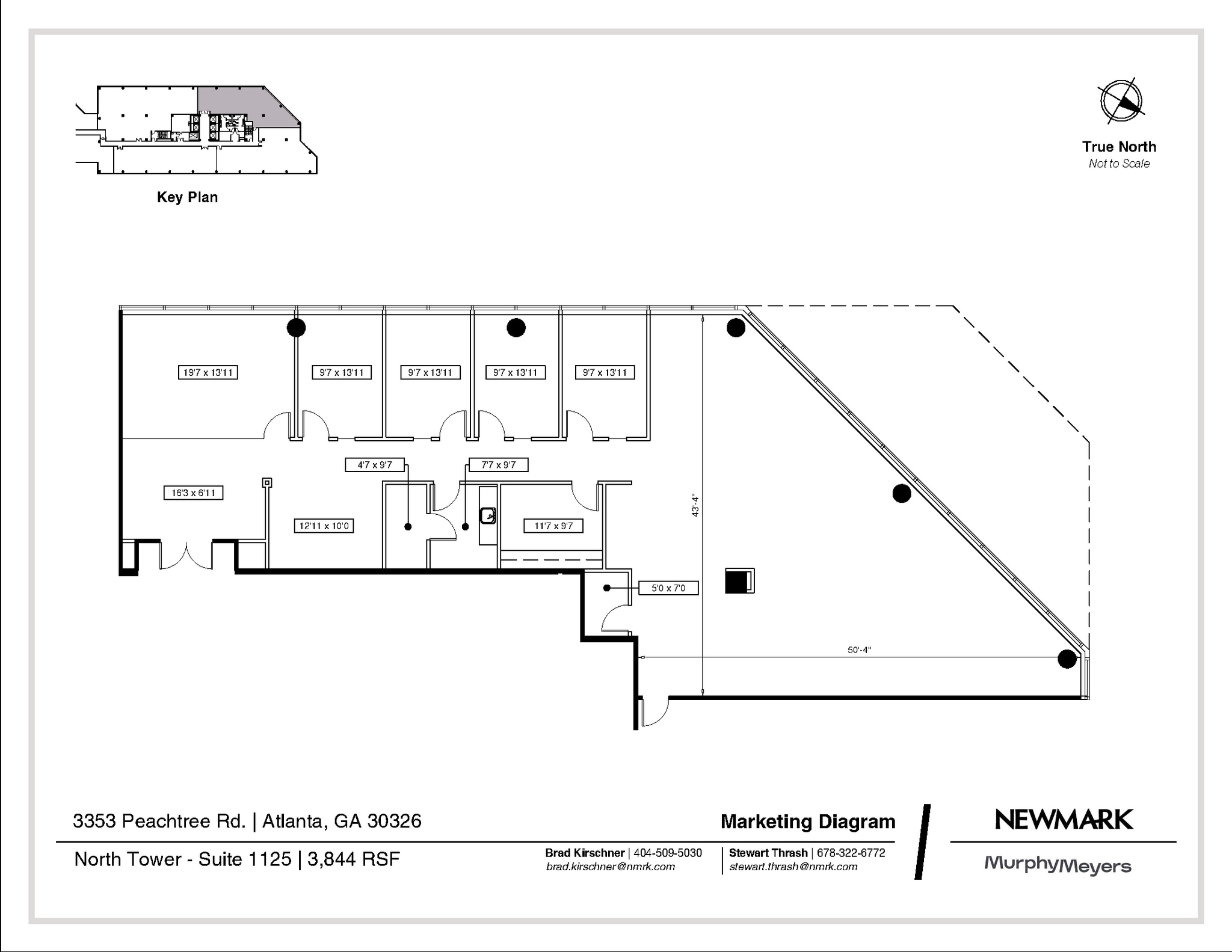 3353 Peachtree Rd NE, Atlanta, GA à louer Plan d’étage- Image 1 de 1
