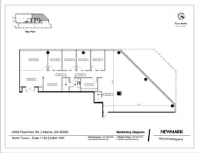 3353 Peachtree Rd NE, Atlanta, GA à louer Plan d’étage- Image 1 de 1