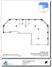 2001 Sheppard Ave E, Toronto, ON for lease Floor Plan- Image 1 of 1