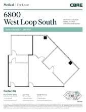 4747 Bellaire Blvd, Bellaire, TX à louer Plan d’étage- Image 2 de 2