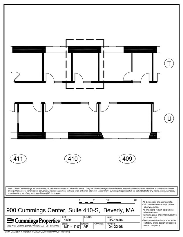 900 Cummings Ctr, Beverly, MA for lease Interior Photo- Image 1 of 1