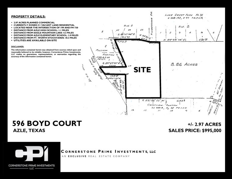 596 Boyd Ct, Azle, TX à vendre - Photo du bâtiment - Image 2 de 3