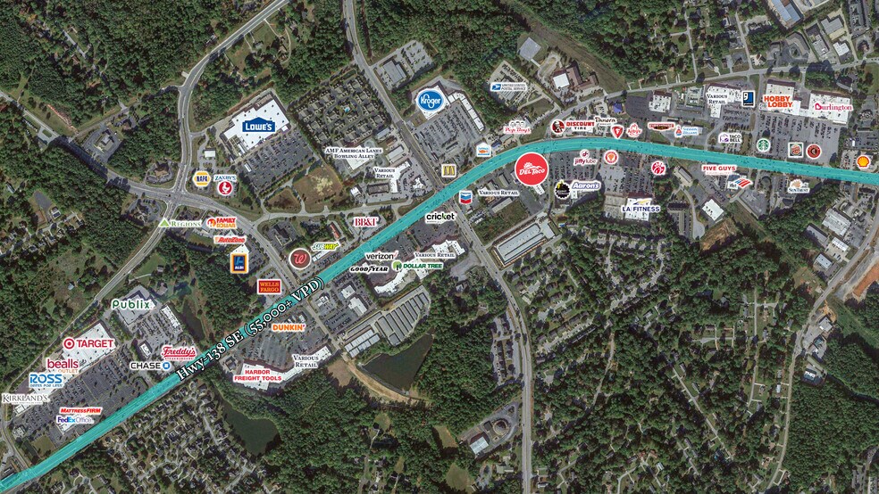 1714 Highway 138, Conyers, GA à louer - Photo du bâtiment - Image 2 de 3