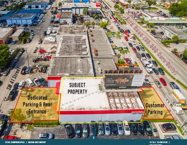 7252 Bird Rd, Miami, FL à louer - Photo du bâtiment - Image 3 de 8