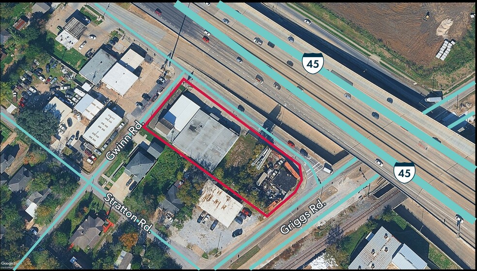 6502-6506 Gulf Fwy, Houston, TX à louer - Aérien - Image 3 de 3