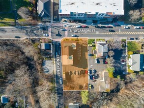 203 N Sycamore St, Newtown, PA - aerial  map view