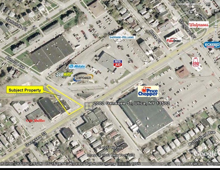 2002 Genesee St, Utica, NY à louer - Plan cadastral - Image 3 de 7