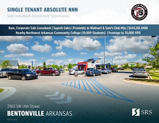 Plus de détails pour 2903 SW 14th St, Bentonville, AR - Commerce de détail à vendre
