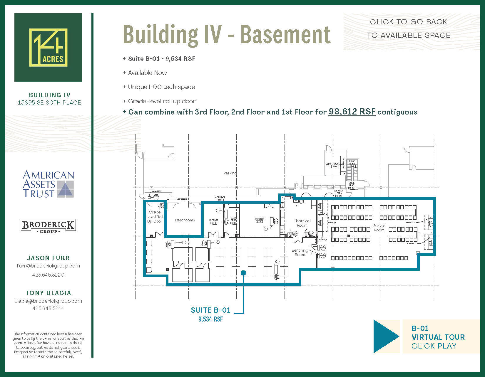 15325 SE 30th Pl, Bellevue, WA for lease Floor Plan- Image 1 of 1
