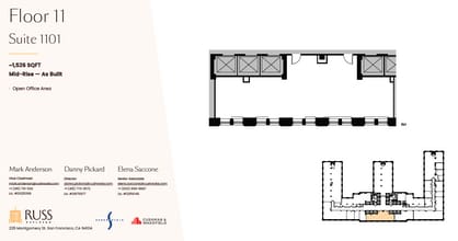 235 Montgomery St, San Francisco, CA for lease Floor Plan- Image 2 of 2