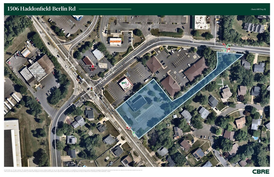 1506 Haddonfield-berlin Rd, Cherry Hill, NJ for lease - Building Photo - Image 2 of 8